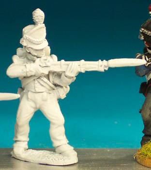 NN25 Belgian Infantryman - Flanquer Standing Firing (1 Figure)