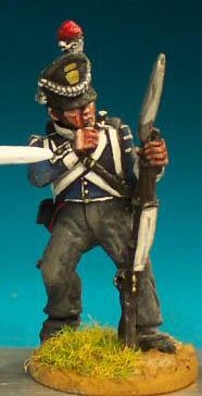 NN26 Belgian Infantryman - Flanquer Biting Cartridge (1 Figure)