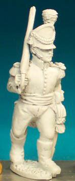NN27 Belgian Infantryman - Officer Marching (1 Figure)
