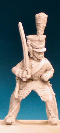 NNC12 Belgian Light Dragoon - Trooper At Rest (1 Figure)