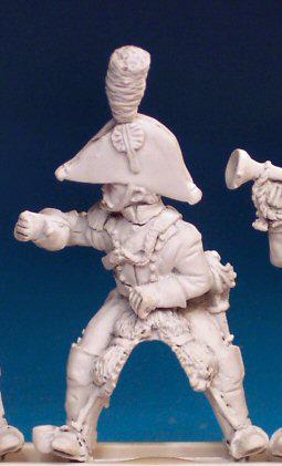 NNC9 Dutch Carabinier In Bicorn - Standard Bearer (1 Figure)