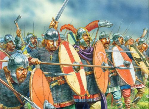 SAGA Age of Vikings Starter - Plastic Anglo-Saxons/Anglo-Danes DEAL!