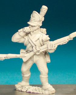 PN10 Line Infantryman - Barretina Cap - Light Coy Biting Cartridge (1 Figure)