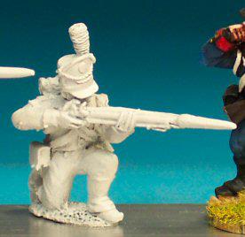 PN4 Line Infantryman - Barretina Cap - Fusilier Kneeling Firing (1 Figure)