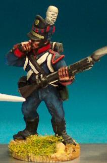 PN5 Line Infantryman - Barretina Cap - Fusilier Biting Cartridge (1 Figure)