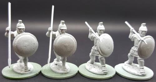 PUN06 Carthaginian Libyan Spearmen (4 Figures)
