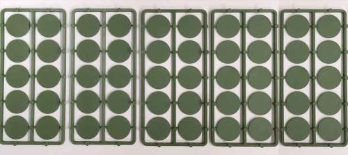 REN026 25mm Round Bases (50)