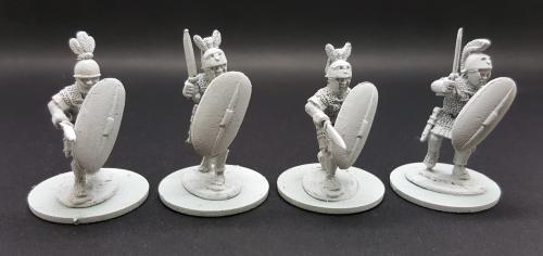REP08 Roman Republican Veteran Infantry (Principes/Triarii) (4 Figures)