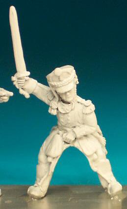 RN24 Musketeer / Jager Command - Mounted Officer (1 Figure)