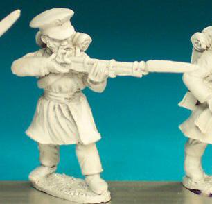 RN60 Opelchenie (Militia) - St Petersburg Militia, Firing Musket (1 Figure)