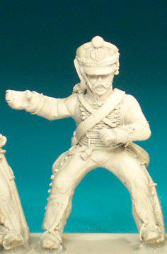 RNC23 Hussar - Trooper, Arm Up Armed With Lance/Sabre/Carbine/Pistol (1 Figure)