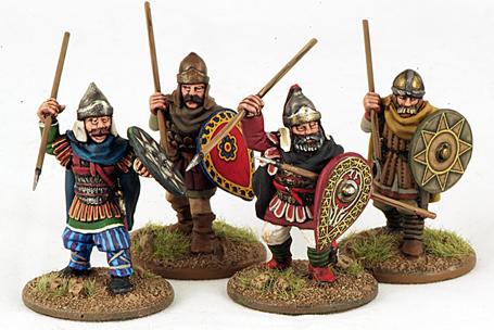 RUS10 Rus City Militia (4 Figures)