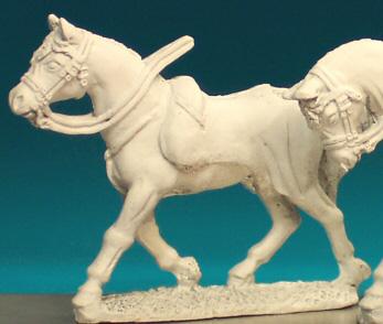 S1/LT3A Special Light Cavalry Horse - Trotting, Head Up (1 horse)