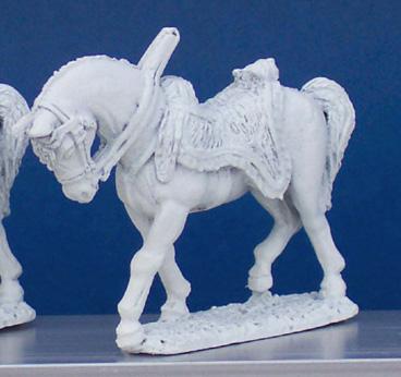 S2/LT2B 18th Century Horse - Walking, Arched Neck (1 horse)