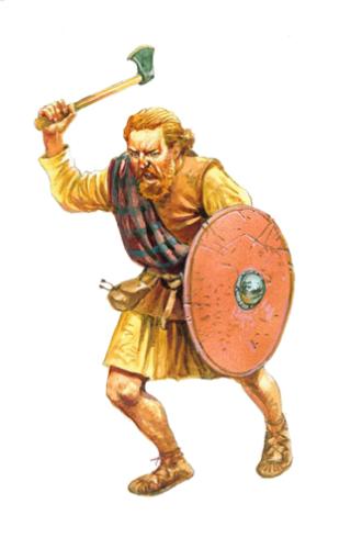 Scots Starter Warband (4 points) - SAGA Age of Vikings