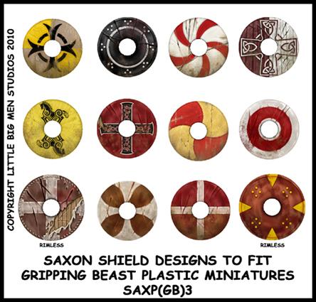 SAXP(GB)3 Designs for plastic Saxons Three (12)