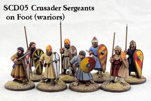 SCD05 Crusader Sergeants on Foot (Warriors) (8)