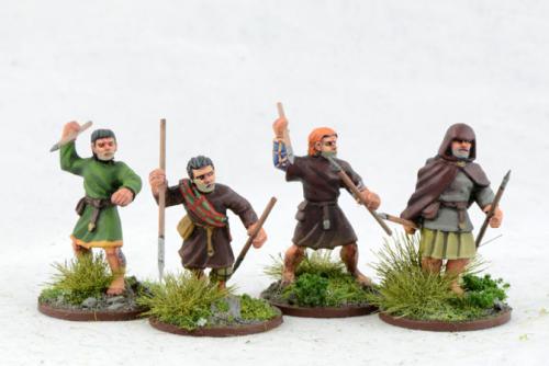 SCT11 Scottish Skirmishers (4 Figures)