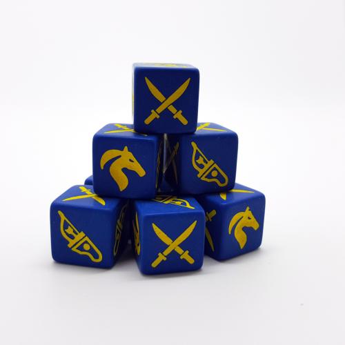 SD10 Eastern Dice: Huns, Pagan Peoples, Eastern Princes, Mongols (8 dice) - SAGA Age of Crusades/Invasions