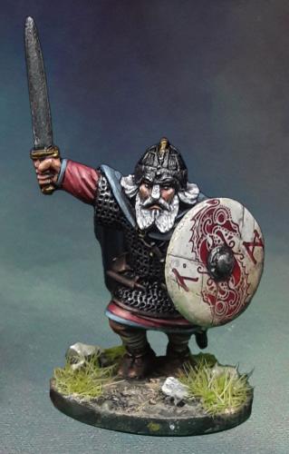 SDFS03 Dwarf Lieutenant (1 Figure) - SAGA Age of Magic