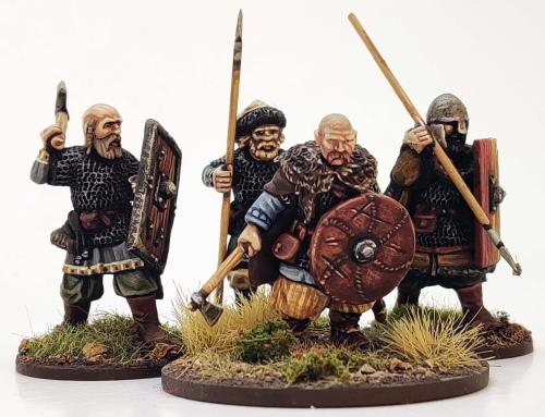 SFH01 Jomsviking Hearthguards — Jarl Sigvaldi and Three Jomsvikings (4 Figures)
