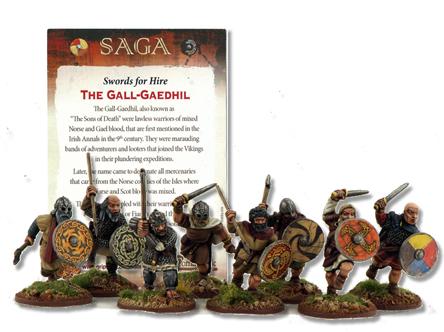 SFH04 Gall-Gaedhil (Sons Of Death) - SAGA Swords for Hire (8 figures)