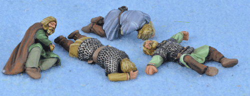 SG01 Dark Age Casualties - SAGA Fatigue Markers (4 figures)