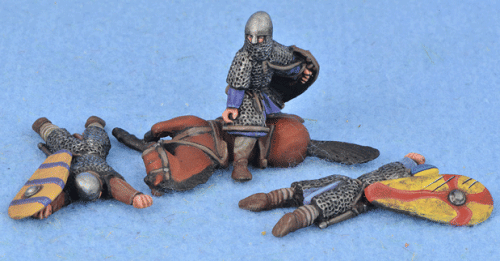 SG04 Norman Fatigue Markers — Casualties (4 Figures)