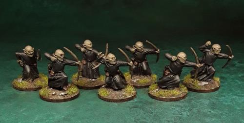 SGOB09 Hill Goblin Archers (12 figures) - SAGA Age of Magic