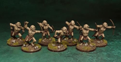 SGOB10 Mountain Goblin Archers (12 figures) - SAGA Age of Magic