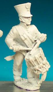 SN101(FR) Infantry Command In Shako - Drummer (1 Figure)