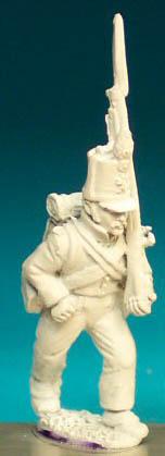 SN18(FR) Infantryman (1812 Uniform) - Fusilier Marching (1 Figure)
