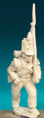 SN28(FR) Infantryman (1812 Uniform) - Cazadore Marching (1 Figure)