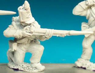 SN31(FR) Infantryman (1812 Uniform) - Cazadore Kneeling Firing (1 Figure)