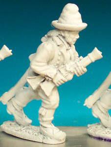 SN48(FR) Guerrilla Advancing With Blunderbuss - Short Jacket, Conical Hat (1 Figure)