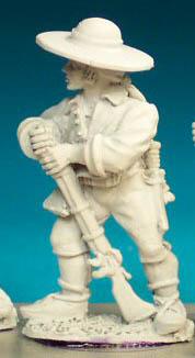 SN52(FR) Guerrilla Loading Musket - Shirt, Wide Brimmed Hat (1 Figure)
