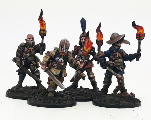 SOM02 Hexenjager (Pack One) (4 Figures) - SAGA Age of Magic