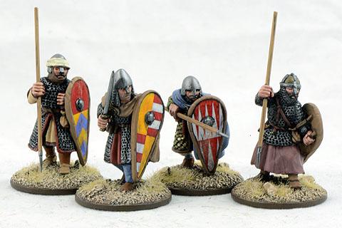 SPA04 Dismounted Spanish Knights Three (4)