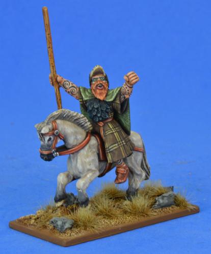 SPR08 Pagan Mounted on Pony (Priest / Seer) / Bishop - SAGA Swords for Hire / Dogs of War (1 Figure)