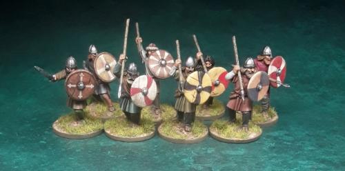 SRV04b Einherjar B (Warriors) (8 Figures) - SAGA Age of Magic/Vikings