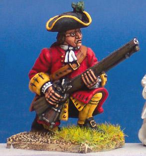 SS15(FR) WSS Musketeer, Kneeling At Ready (1 figure)