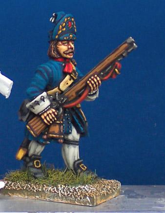 SS30(FR) WSS Grenadier In Cloth Mitre Cap, Advancing (1 Figure)