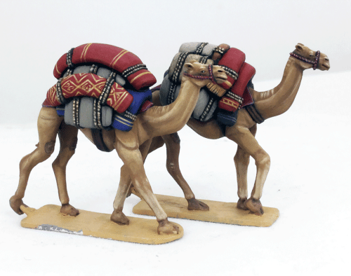 SSC23 Baggage Camels (2 figures) - SAGA Scenics