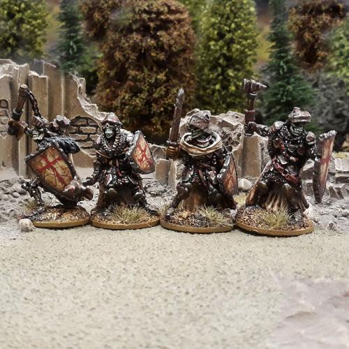 SUD02 Undead Legion Hearthguard (4 figures) - SAGA Age of Magic