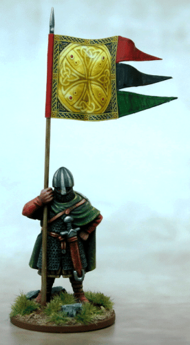 SWBB01 Anglo-Danes Bannerman — Including War Banner (1 Figure)