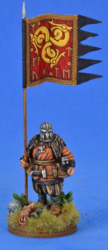SWBB14 Saxon Bannerman — Including War Banner (1 Figure)
