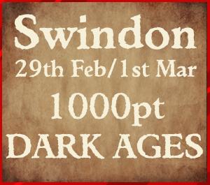 SWORDPOINT DARK AGES EVENT - Swindon 29th Feb / 1st March 2020
