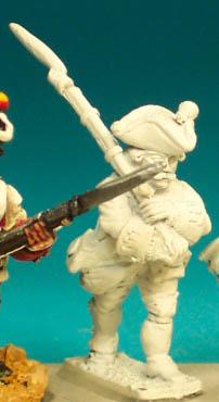 SYA2 Musketeer Marching, With Shouldered Musket (1 Figure)