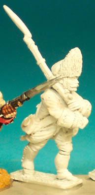 SYA8 Grenadier, Marching, With Shouldered Musket (1 Figure)