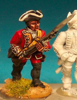 SYB2 British Musketeer - Advancing (1 Figure)